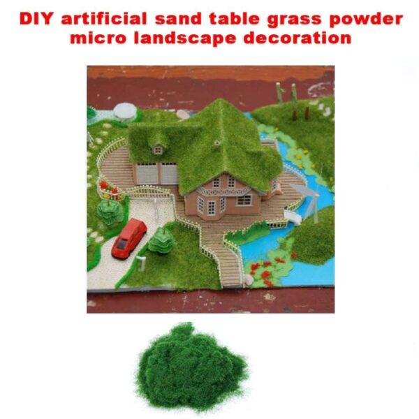 1776138627_Artificial-Green-Grass-Powder-for-Craft-School-Project-EasterChristmas-Miniature-Tree-Snow-Micro-Garden-Landscaping-Decoration-Craft-DIY-Accessories-50-Grams.jpg Artificial Green Grass Powder for Craft, School Project, Easter/Christmas Miniature Tree Snow Micro Garden Landscaping Decoration Craft DIY Accessories - 50 Grams
