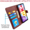 1776144232_Pikkme-Samsung-Galaxy-M13-5G-Flip-Case-Leather-Finish-Inside-TPU-with-Card-Pockets-Wallet-Stand-Magnetic-Closing-Complete-Protection-Flip-Cover-for-Samsung-Galaxy-M13-5G-Brown.jpg Pikkme Samsung Galaxy M13 5G Flip Case Leather Finish | Inside TPU with Card Pockets | Wallet Stand | Magnetic Closing | Complete Protection Flip Cover for Samsung Galaxy M13 5G (Brown)