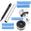 Solar Outdoor Lights, Solar Lights Outdoor Waterproof, Stainless Steel LED Pathway Lights Outdoor Solar Lights Solar Garden Lights for Patio, Lawn, Yard and Landscape