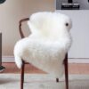 VRB Dec 1 Mtr 60Inch Fur White Solid Cloth For Decoration,Baby Photoshoot Props Cloth For Decoration,Parties,Costumes, Gift Packing,Party Decor,Backdrop For Wedding Mandap,Pooja (White, 1 Mtr)