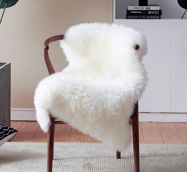 VRB Dec 1 Mtr 60Inch Fur White Solid Cloth For Decoration,Baby Photoshoot Props Cloth For Decoration,Parties,Costumes, Gift Packing,Party Decor,Backdrop For Wedding Mandap,Pooja (White, 1 Mtr)