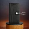 AIBEX ® Shock Proof Flip Compatible for Samsung A14 5G Flip Cover Leather Finish | Inside TPU with Card Pockets | Wallet Stand | Complete Protection Flip Case