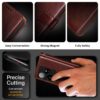 WOW IMAGINE Shock Proof Flip Cover Back Case Cover for Realme GT 7 5G | Realme GT 7T 5G (Flexible | Leather Finish | Card Pockets Wallet & Stand | Chestnut Brown)
