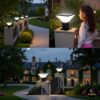 BrighLyt Waterproof Outdoor Gate Light for Home Entrance, Decorative Garden Lamp, Rustproof Gate Lamp, Pillar for Patio & Boundary Wall (GL30, Pack of 1)