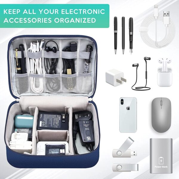 1776182340_Nylon-2-Layer-Gadget-Organizer-Case-Electronic-Accessories-Bag-Tech-Organizer-Pouch-for-Cables-Chargers-Hard-Disk-Pen-Drive-Travel-Storage-Navy-Blue.jpg Nylon 2 Layer Gadget Organizer Case, Electronic Accessories Bag, Tech Organizer Pouch for Cables, Chargers, Hard Disk, Pen Drive, Travel Storage (Navy Blue)