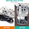 1776182342_Nylon-2-Layer-Gadget-Organizer-Case-Electronic-Accessories-Bag-Tech-Organizer-Pouch-for-Cables-Chargers-Hard-Disk-Pen-Drive-Travel-Storage-Navy-Blue.jpg Nylon 2 Layer Gadget Organizer Case, Electronic Accessories Bag, Tech Organizer Pouch for Cables, Chargers, Hard Disk, Pen Drive, Travel Storage (Navy Blue)
