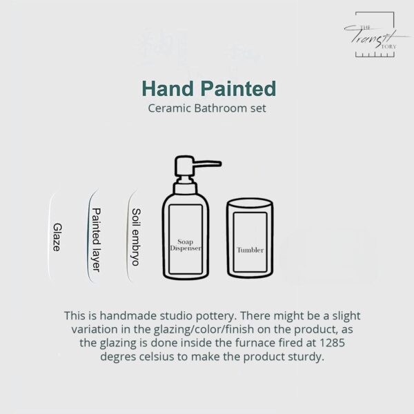 1776200654_Premium-Ceramic-Bathroom-Set-of-2-Soap-Dispenser-Toothbrush-Holder-for-Bathroom-Countertop-Stylish-Handmade-Ceramic-Bath-Accessories-Modern-Vanity-Set-Brown.jpg Premium Ceramic Bathroom Set of 2 | Soap Dispenser & Toothbrush Holder for Bathroom Countertop | Stylish Handmade Ceramic Bath Accessories | Modern Vanity Set | Brown