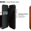 WHITBULL Smart Magnetic Closer Flip Cover Compatible with Redmi Note 15 Pro Plus 5G / Redmi Note 15 Pro+ 5G (Brown)