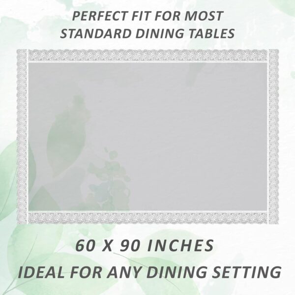 1776211514_Kuber-Industries-Table-Cover-6-Seater-Dining-Table-Cloth-for-Home-Decor-Table-Sheet-for-Dining-Area-60X90-DTC-Transparent.jpg Kuber Industries Table Cover 6 Seater |Dining Table Cloth for Home Décor | Table Sheet for Dining Area | 60X90 | DTC | Transparent