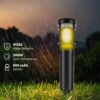 Lifelong Solar Outdoor Garden Light for Home Decor- Solar Panel with LED Light & Upto 10hrs use - Waterproof Wall Lamp - Light Sensor - Light for Garden Pathway Staircase Lawns