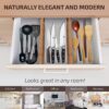 1776253418_Zollyss-Bamboo-Drawer-Dividers-Organizers-Expandable-Drawer-Organization-Separators-For-Kitchen-UtensilDresserBedroomBathroom-Office4-Pack-17.5-22-InNaturalEthylene-Vinyl-AcetateWoodBrown.jpg Zollyss Bamboo Drawer Dividers Organizers-Expandable Drawer Organization Separators For Kitchen Utensil,Dresser,Bedroom,Bathroom & Office,4-Pack 17.5-22 In,Natural(Ethylene Vinyl Acetate;Wood),Brown