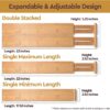 1776253420_Zollyss-Bamboo-Drawer-Dividers-Organizers-Expandable-Drawer-Organization-Separators-For-Kitchen-UtensilDresserBedroomBathroom-Office4-Pack-17.5-22-InNaturalEthylene-Vinyl-AcetateWoodBrown.jpg Zollyss Bamboo Drawer Dividers Organizers-Expandable Drawer Organization Separators For Kitchen Utensil,Dresser,Bedroom,Bathroom & Office,4-Pack 17.5-22 In,Natural(Ethylene Vinyl Acetate;Wood),Brown