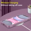 Amazon Brand - Solimo Silicone Mobile Cover for Apple iPhone 13 Pro (Silicon_Lavender)