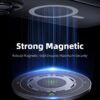 MOROFY 3 in 1 Magnetic Finger Ring Holder with Double-Sided Magnet, Phone Grip Stand, Fidget Toy Design, 360° Rotation, Magnetic Phone Stand Compatible with iPhone 17/16/15/14/13/12 Series (Black)