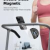 MOROFY 3 in 1 Magnetic Finger Ring Holder with Double-Sided Magnet, Phone Grip Stand, Fidget Toy Design, 360° Rotation, Magnetic Phone Stand Compatible with iPhone 17/16/15/14/13/12 Series (Black)