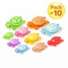 Luminous Mini Turtle Resin Set (Pack of 10 – 5 Small + 5 Big) Glow in Dark Mini Turtles for Garden, Aquarium, Terrarium, DIY Craft, Home Decoration Accessories