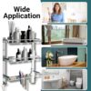 1776271614_GLOXY-Premium-Chrome-Finish-Bathroom-Stainless-Steel-Organizer-with-Soap-Holder-Liquid-Soap-Dispenser-and-Toothbrush-Holder-6-in-1-Bathroom-Rack-Shelf-for-Home-Office-Hotels-Restaurants.jpg GLOXY Premium Chrome Finish Bathroom Stainless Steel Organizer with Soap Holder, Liquid Soap Dispenser and Toothbrush Holder - 6 in 1 Bathroom Rack Shelf for Home, Office, Hotels & Restaurants
