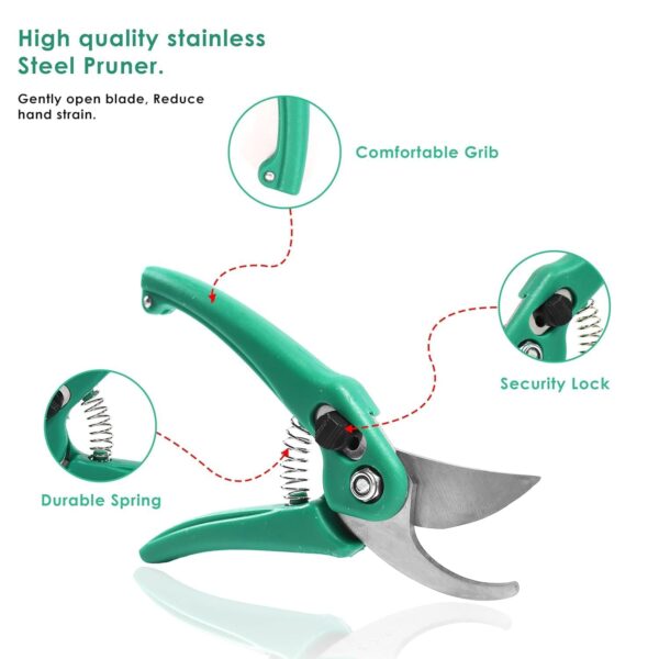 1776288682_Assorted-Hand-Pruner-Cutter-1-Pc-Steel-Blades-Heavy-Duty-Gardening-Cutter-Tool-Plant-Cutter-for-Home-Garden-Wood-Branch-Trimmer-Grass-Cutting-Accessory.jpg Assorted Hand Pruner Cutter - 1 Pc (Steel Blades) Heavy Duty Gardening Cutter Tool | Plant Cutter for Home Garden | Wood Branch Trimmer | Grass Cutting Accessory
