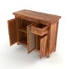 1776293273_Solid-Sheesham-Wood-Sideboard-Cabinet-for-Living-Room-Wooden-Storage-Cabinet-with-2-Cane-Doors-Drawer-Cabinet-Sideboard-Cabinet-for-Home-Hallway-B-Honey.jpg Solid Sheesham Wood Sideboard Cabinet for Living Room | Wooden Storage Cabinet with 2 Cane Doors, Drawer & Cabinet | Sideboard Cabinet for Home & Hallway | B-Honey