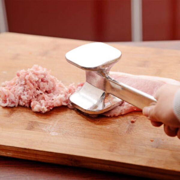 Zollyss Professional Aluminum Hammer Meat Tenderizer Steak Beef Chicken Pounders Cooking Tools Kitchen Accessories