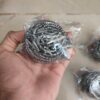 Round Shape Stainless Steel Ball Scrubber – Durable and Effective Cleaning Tool for Pots, Pans, and Kitchen Surfaces (15 GM, Pack of 4)