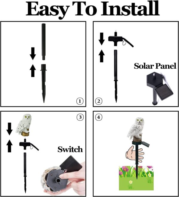 1776314380_CBK-Bird-Garden-Solar-Lights-Outdoor-Adorable-LED-Bird-Decorative-Waterproof-Garden-Stake-Lights-Lawn-Lamp-Light-for-Yard-Balcony-Patio-and-Garden-Lighting.jpg CBK Bird Garden Solar Lights Outdoor Adorable LED Bird Decorative Waterproof Garden Stake Lights, Lawn Lamp Light for Yard, Balcony, Patio, and Garden Lighting