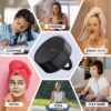 Portronics Tixie Rotational Countdown Timer with 12 Timing Gear & Magnetic Attachments, LED Indicator, Anti Slip Silicone Pad, Countdown Timer for Studying, Cooking, Yoga, Meditation, Office (Black)