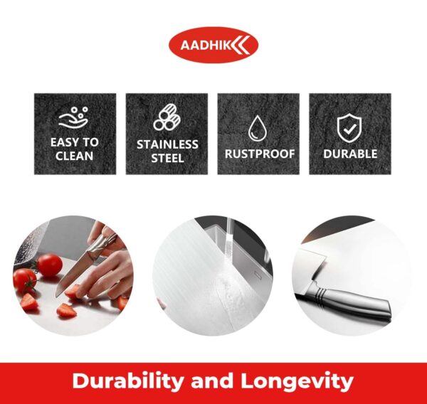 1776320023_AADHIK-Large-Size-Chopping-Board-Stainless-Steel-Metal-Cutting-KitchenHeavy-Duty-Choping-Board-VegetableFruit-Cutter-Meats-Vegetable-Chopper-BoardsSafe-Durable-36-cm25-cm.jpg AADHIK Large Size Chopping Board Stainless Steel Metal Cutting Kitchen,Heavy Duty Choping-Board Vegetable,Fruit Cutter, Meats Vegetable Chopper Boards,Safe Durable -36 cm*25 cm