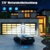 RAMNATH Solar Lights With Motion Sensor 120 LED Spotlight for Outdoor Use - 270° Super Bright IP65 Waterproof 3 Modes Wall Light With Cable for Home, Garden