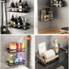 1776342817_DEVAR-Bathroom-Wall-Shelf-Rack-with-Drain-Tray-Guard-Rail-Wall-Mounted-Organizer-Metal-Storage-Shelf-for-SinkVanity-Bathroom-Accessories-Holder-Stand-Toiletry-Organizer-Pack-of-2.jpg DEVAR Bathroom Wall Shelf Rack with Drain Tray & Guard Rail | Wall Mounted Organizer Metal Storage Shelf for Sink,Vanity | Bathroom Accessories Holder Stand & Toiletry Organizer-Pack of 2