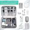 1776356275_Nylon-2-Layer-Gadget-Organizer-Case-Electronic-Accessories-Bag-Tech-Organizer-Pouch-for-Cables-Chargers-Hard-Disk-Pen-Drive-Travel-Storage-Grey.jpg Nylon 2 Layer Gadget Organizer Case, Electronic Accessories Bag, Tech Organizer Pouch for Cables, Chargers, Hard Disk, Pen Drive, Travel Storage (Grey)