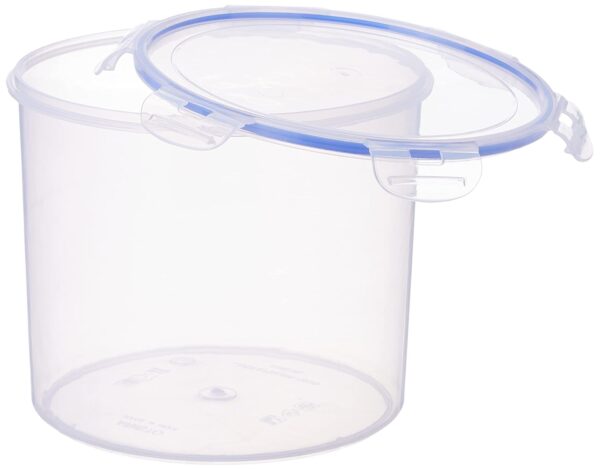 1776360484_Aristo-Lock-Fresh-1030-Plastic-Storage-Container-For-Storing-grains-pulses-rice-wheat-etc-5L-Transparent-Clear-large-LOCKFRESH1030-22-D-x-19-CM.jpg Aristo Lock & Fresh 1030 Plastic Storage Container For Storing grains, pulses, rice, wheat etc - 5L, Transparent Clear, large (LOCK&FRESH1030) (22 (D) x 19 CM)