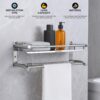 1776378046_EVANEX-2-Layer-Bathroom-Organizer-Rack-304-Grade-Stainless-Steel-Wall-Mounted-Bathroom-Shelf-Organizer-Rust-Proof-Bathroom-Accessories-Set-Multipurpose-Layer-Shelves.jpg EVANEX 2 Layer Bathroom Organizer Rack | 304 Grade Stainless Steel Wall Mounted Bathroom Shelf Organizer | Rust Proof Bathroom Accessories Set | Multipurpose Layer Shelves