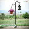 1776384736_ecofynd-48-Inch-Tall-Shepherds-Hook-Super-Strong-Rust-Resistant-Metal-Hook-for-Hanging-Solar-Light-Bird-Feeders-Lanterns-Plant-Baskets-Weddings-Decor-Pack-of-2-HOOK014-BLK.jpg ecofynd 48 Inch Tall Shepherds Hook, Super Strong, Rust Resistant Metal Hook for Hanging Solar Light, Bird Feeders, Lanterns, Plant Baskets, Weddings Decor (Pack of 2, HOOK014-BLK)