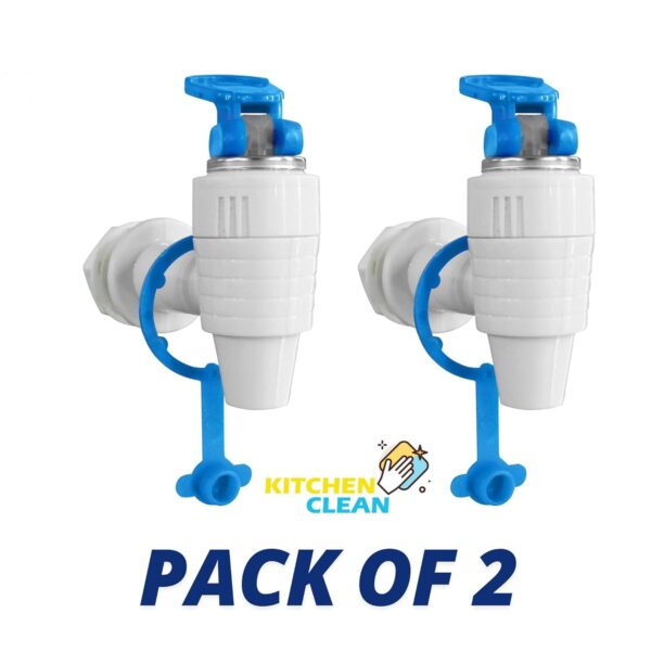 Kitchen Clean All RO Water Purifier Model Suit Water Purifier Taps, Mud Pot Water Can Water Dispenser Tap, Filter Nal, Water Filter Tap for Kent, Dolphin, Aqua (Pack of 2)