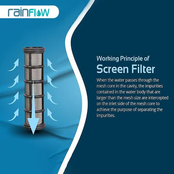 1776403309_Rainflow-Screen-Filter-for-R.O.-Filter-Garden-Lawn-Drip-irrigation-filter-Home-or-Apartment-Water-Tank-1inch-120-Mesh130-Micron-6-Months-Warranty-Made-In-INDIA.jpg Rainflow Screen Filter for R.O. Filter, Garden Lawn, Drip irrigation filter, Home or Apartment Water Tank (1inch)-120 Mesh/130 Micron | 6 Months Warranty | Made In INDIA