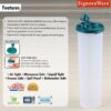 1776417996_Signoraware-Jumbo-Easy-Flow-BPA-Free-Plastic-Container-Microwave-Dishwasher-safe-Airtight-Leakproof-Ideal-for-Home-Restaurant-use-Best-for-Oils-Liquid-Keeper-ForestGreen-1.1-Ltr.jpg Signoraware Jumbo Easy Flow BPA Free Plastic Container | Microwave & Dishwasher safe | Airtight & Leakproof | Ideal for Home & Restaurant use | Best for Oils & Liquid Keeper ( ForestGreen | 1.1 Ltr )