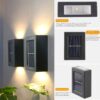 1776437449_Outdoor-Light-Solar-wall-light-Waterproof-Solar-Powered-Up-Down-LED-Light-Wireless-For-Gardenbalconyporch-corridor-terraces-garage-door-villa-field-barn-fenceback-yardentry-way-etc.-2.jpg Outdoor Light Solar wall light Waterproof Solar Powered Up Down LED Light Wireless For Garden,balcony,porch, corridor, terraces, garage door, villa, field, barn, fence,back yard,entry way etc., (2)