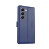 AIBEX ® Compatible for Vivo T3 5G / Vivo Y200e 5G Flip Cover Leather Finish with Magnatic Closure | Inside TPU with Card Pockets | Wallet Stand | Complete Protection Flip Case -Blue