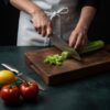 pepplo Sharp Knives Set, Stainless Steel Kitchen Knife Sets with Anti-Slip Handle, Dishwasher Safe, Professional Knife Set for Gift and Daily Use, Ultra Sharp to Cut Meat, Vegetable (Mediam)