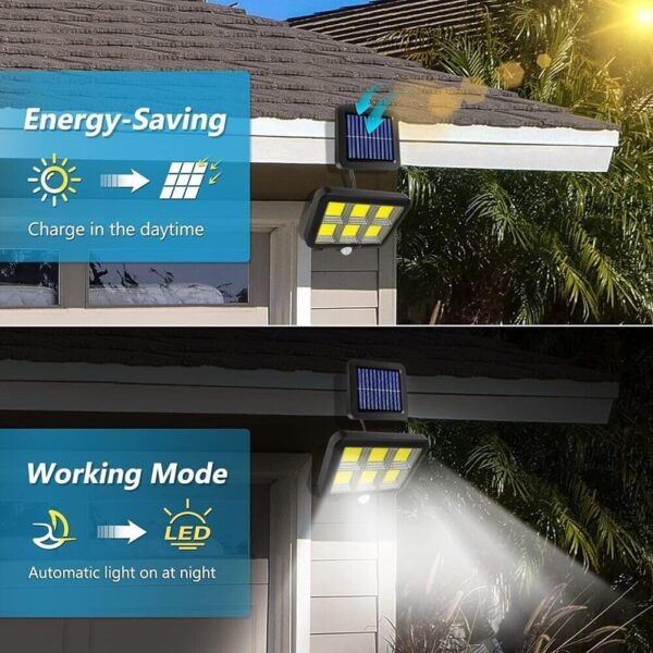 1776469298_BIYALI-Outdoor-Solar-Wall-Lights-with-Remote-Control-Waterproof-Motion-Sensor-Security-Light-3-Lighting-Mode-LED-Solar-Flood-Lights-with-16.4ft-Cable-for-Garden-Yard-Garage-2-Solar-Light.jpg BIYALI Outdoor Solar Wall Lights with Remote Control, Waterproof Motion Sensor Security Light, 3 Lighting Mode LED Solar Flood Lights with 16.4ft Cable for Garden, Yard, Garage (2, Solar Light)