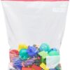Amazon Basics - Multipurpose Slider Storage Bags | 45 Bags | Large | 31 x 35 cm | Reusable and Reclosable | Material Plastic | Leak- Proof | Food Grade | Microwave Safe