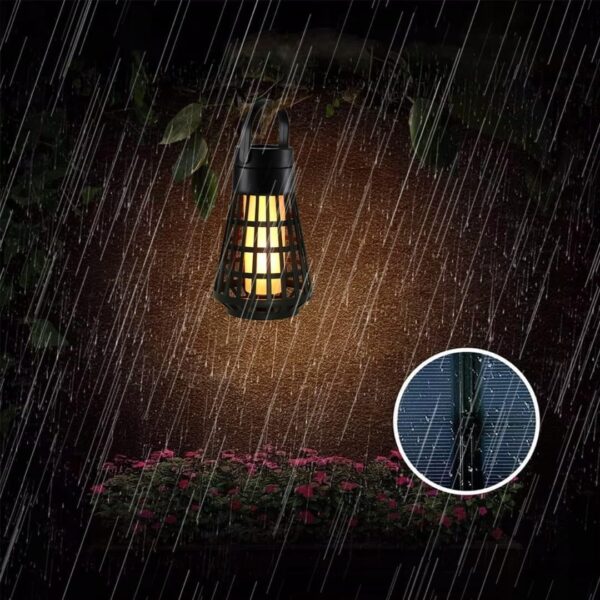 1776488591_Solar-Flame-Lamp-Outdoor-–-Decorative-Hanging-Garden-Lantern-with-Flickering-LED-Flame-Solar-Powered-Waterproof-Light-with-Ground-Spike-for-Balcony-Patio-Lawn-Pathway-Yard-Decor-Pack-of-1.jpg Solar Flame Lamp Outdoor – Decorative Hanging Garden Lantern with Flickering LED Flame | Solar Powered Waterproof Light with Ground Spike for Balcony, Patio, Lawn, Pathway, Yard Décor (Pack of 1)