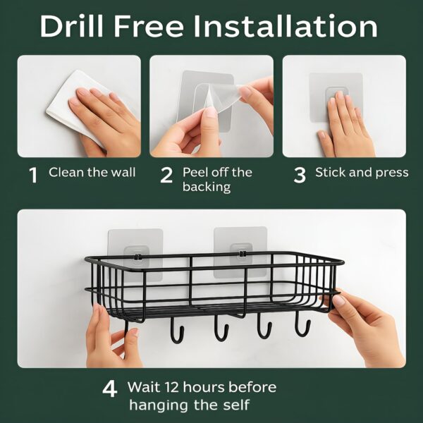 1776493819_DALUCI-Bathroom-Organiser-Without-Drill-Self-Adhesive-Bathroom-Shelf-for-Wall-GI-Steel-Powder-Coated-Rustproof-Bathroom-Rack-Stand-for-Shampoo-Toiletries-Heavy-Duty-Black-Pack-of-1.jpg DALUCI Bathroom Organiser Without Drill Self Adhesive Bathroom Shelf for Wall GI Steel Powder Coated Rustproof Bathroom Rack Stand for Shampoo Toiletries Heavy Duty (Black, Pack of 1)