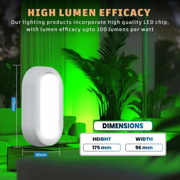 1776503687_Forus-10W-LED-Rectangle-Bulkhead-Wall-Lamp-IP65-Waterproof-Outdoor-Wall-Light-for-Garden-Balcony-Bathroom-Porch-Green-LED-Decorative-Light-for-Party-Event-Club-Bar-3-Year-Warranty.jpg Forus 10W LED Rectangle Bulkhead Wall Lamp, IP65 Waterproof Outdoor Wall Light for Garden, Balcony, Bathroom & Porch, Green LED Decorative Light for Party, Event, Club & Bar, 3-Year Warranty