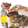 Neelam Stainless Steel Spice Box Set of 10 Pieces - 1225 ml