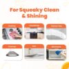 Koparo Kitchen Cleaning Spray | Instantly Dissolves Grease And Oil Stains | Kitchen Cleaner For Chimney, Gas Stove, Kitchen Slab, Microwave, Tiles & Cabinets | Plant Based Non-Toxic | 400Ml Pack of 2