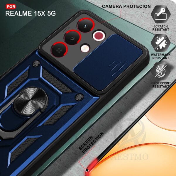 1776545998_AIBEX®-Back-Cover-Compatible-for-Realme-Narzo-90X-5G-Realme-C85-5G-Realme-15X-5G-D10-Tough-Armor-Case-Sliding-Camera-Shield-360°-Protection-Kickstand-Ring-Holder-Military-Grade-Bumper.jpg AIBEX® Back Cover Compatible for Realme Narzo 90X 5G / Realme C85 5G / Realme 15X 5G | D10 Tough Armor Case | Sliding Camera Shield | 360° Protection | Kickstand Ring Holder | Military-Grade Bumper
