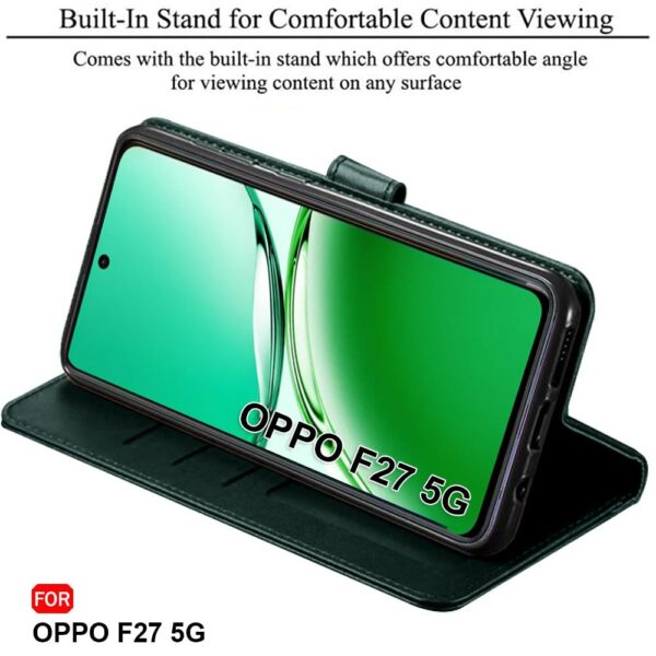 1776549700_TheGiftKart-Flip-Cover-Back-Case-for-Oppo-F27-5G-Genuine-Leather-Finish-Designer-Button-Inbuilt-Pockets-Stand-Wallet-Style-Flip-Back-Cover-Case-for-Oppo-F27-5G-Faux-Leather-Green.jpg TheGiftKart Flip Cover Back Case for Oppo F27 5G | Genuine Leather Finish | Designer Button | Inbuilt Pockets & Stand | Wallet Style Flip Back Cover Case for Oppo F27 5G (Faux Leather, Green)