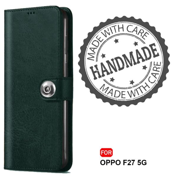 1776549702_TheGiftKart-Flip-Cover-Back-Case-for-Oppo-F27-5G-Genuine-Leather-Finish-Designer-Button-Inbuilt-Pockets-Stand-Wallet-Style-Flip-Back-Cover-Case-for-Oppo-F27-5G-Faux-Leather-Green.jpg TheGiftKart Flip Cover Back Case for Oppo F27 5G | Genuine Leather Finish | Designer Button | Inbuilt Pockets & Stand | Wallet Style Flip Back Cover Case for Oppo F27 5G (Faux Leather, Green)